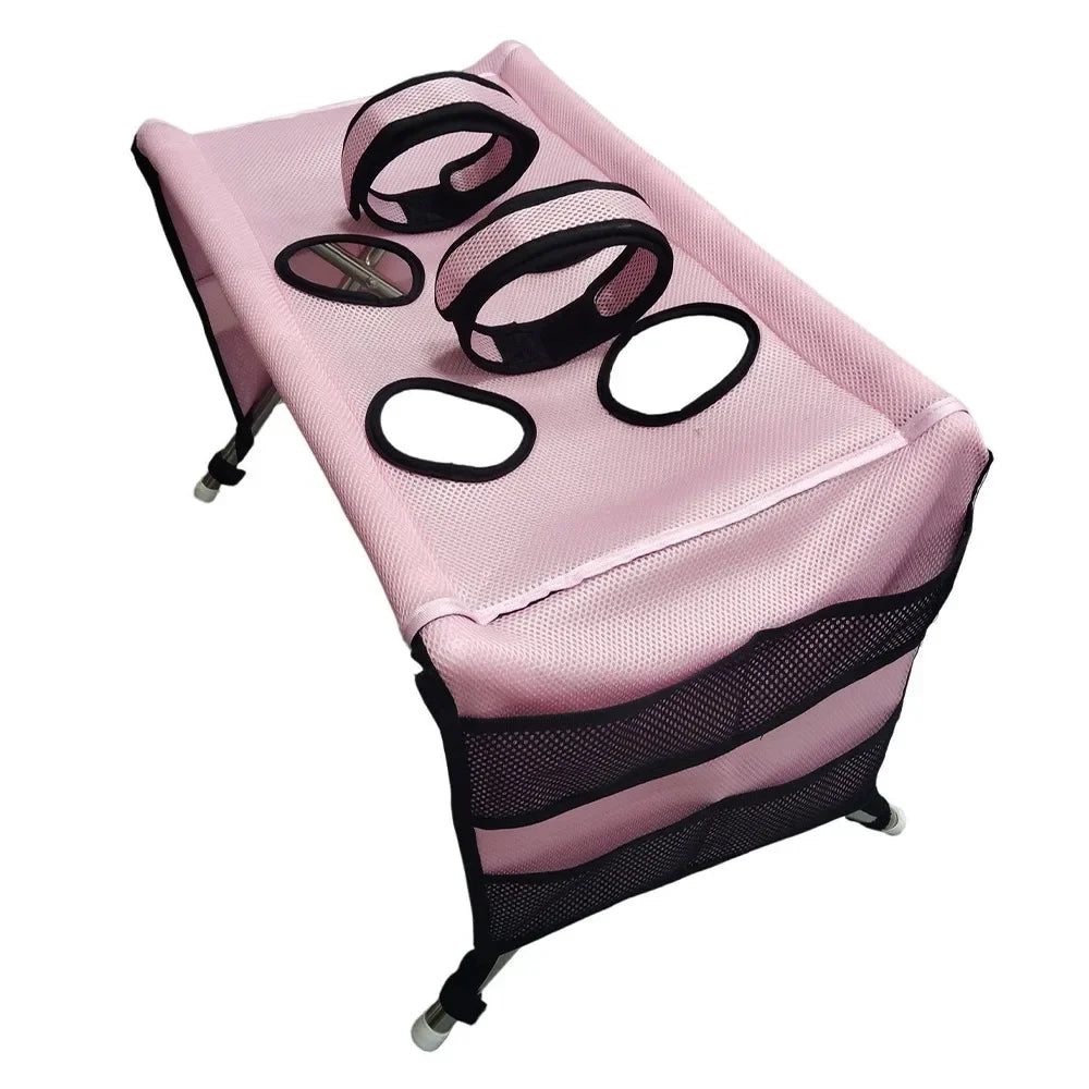 Table de toilettage et bain pliable pour chat 🐱🛁